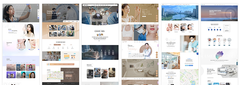 Responsive website creation