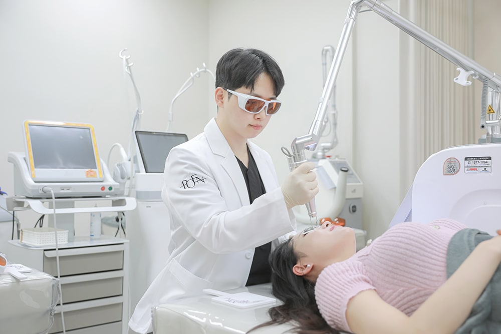 포엔의원 피부과 사진 촬영 제작