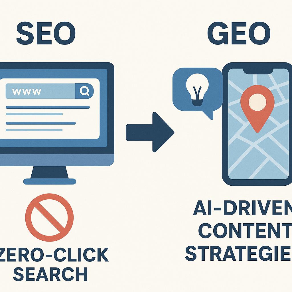 AI 시대의 '제로 클릭 쇼크'... 기업들이 SEO를 버리고 GEO로 몰려가는 이유 포스팅 대표 이미지