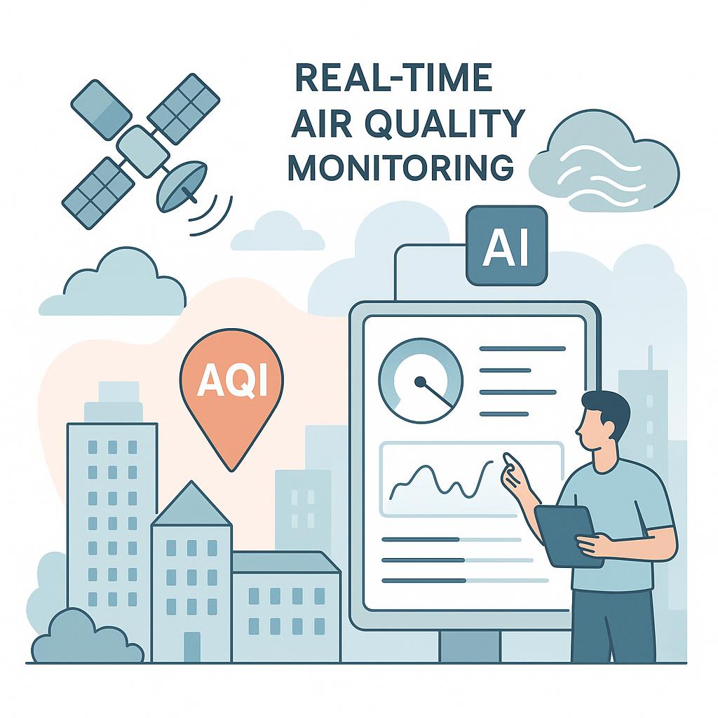 AI가 구름 뚫고 초미세먼지를 본다! 환경위성 GEMS의 관측 사각지대를 AI로 해소하는 기술 혁명 포스팅 대표 이미지