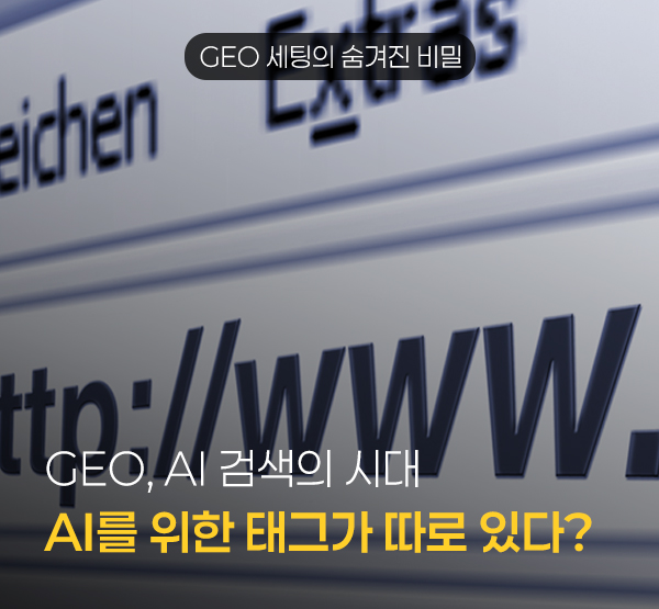 메타 태그, AI를 위한 태그가 따로 있을까요?